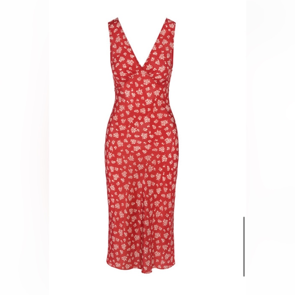 Realisation Par Red Floral Dress
